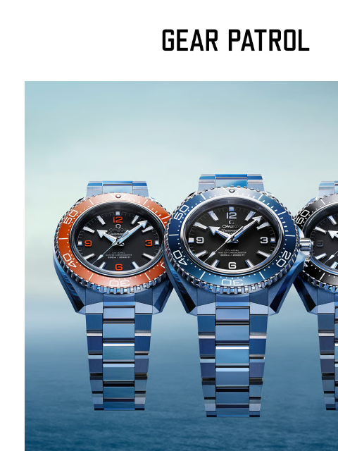 gearpatrol newsletter: OMEGA's Reimagined Seamaster Planet Ocean