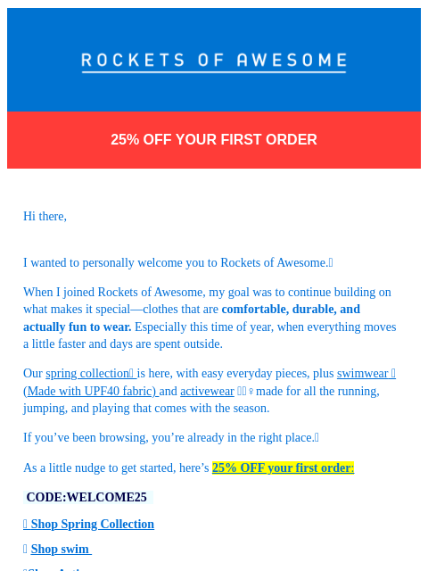 rocketsofawesome newsletter: You might want to open this‼️