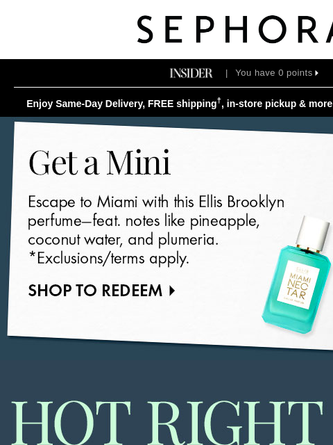 sephora newsletter: Trending beauty you can only get here 👀