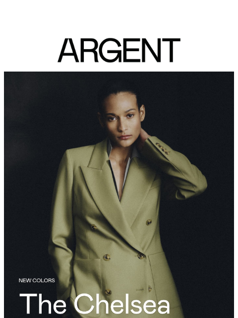 argentwork newsletter: New Colors | The Chelsea Blazer
