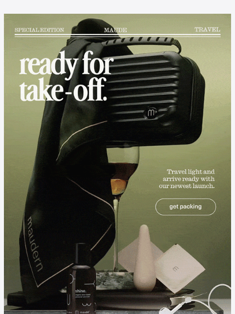 getmaude newsletter: ready for take-off.