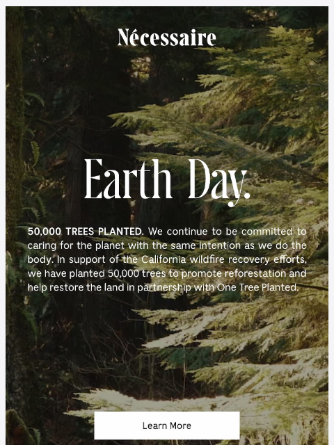 necessaire newsletter: Earth Day