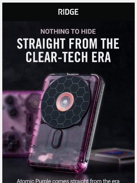 ridge newsletter: Nothing to Hide