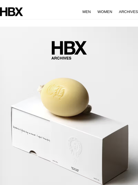 hbx newsletter: HBX Archives Preview: 21 Apr/9AM EST/9PM HKT Relea...