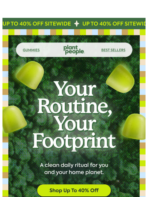 plantpeople newsletter: Up to 40% Off 🌎