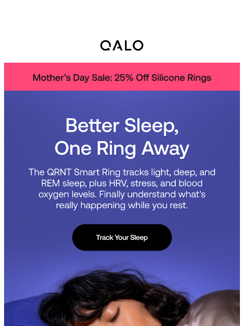 qalo newsletter: More than tired. You're under-recovered.