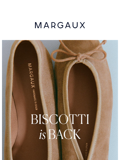 margauxny newsletter: Biscotti is back