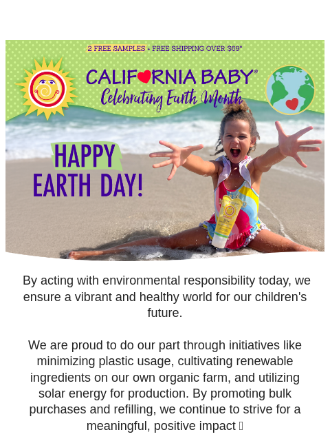 californiababy newsletter: 🌎❤️ Happy Earth Day!