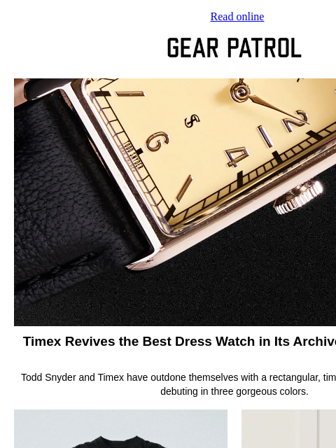 gearpatrol newsletter: Timex’s Best Dress Watch Returns for Less than $20...