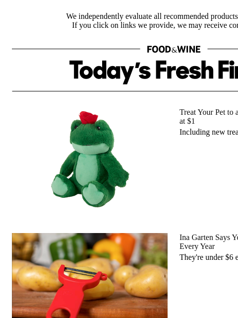 foodandwine newsletter: Ina Garten Says You Should Replace This Under-$6 T...