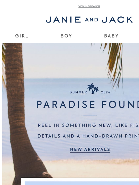 janieandjack newsletter: Quite the catch: new fish-inspired details