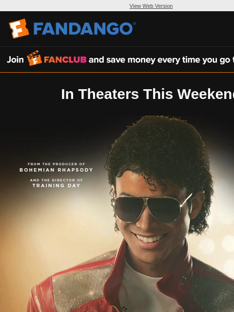 fandango newsletter: Don't Miss MICHAEL