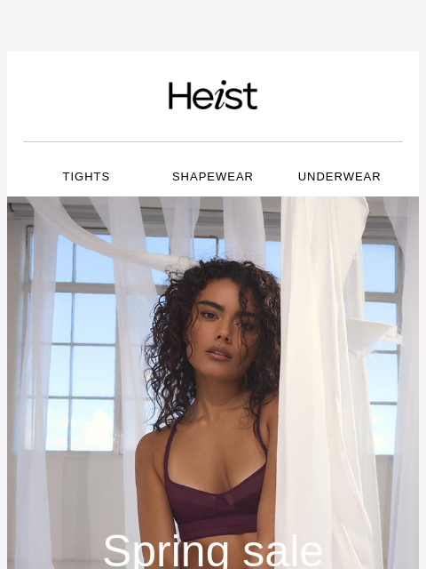 heist-studios newsletter: UP TO 50% OFF