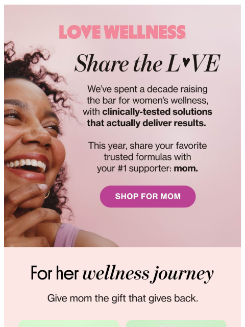 lovewellness newsletter: Better than a bouquet 💐