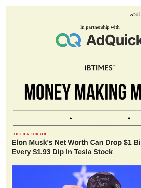 beehiiv newsletter: Elon Musk’s Wealth From Tesla and SpaceX—What It M...