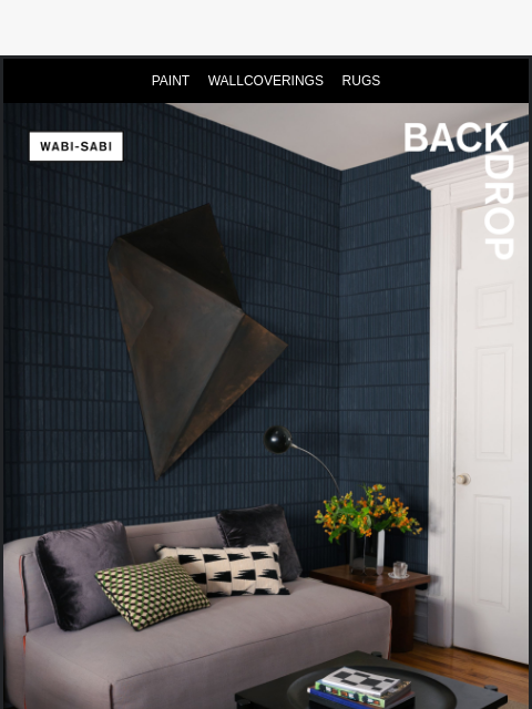 backdrophome newsletter: PERFECTLY IMPERFECT