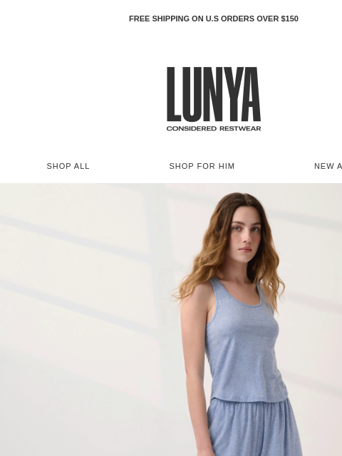 lunya newsletter: EARTH DAY SALE ENDS TONIGHT