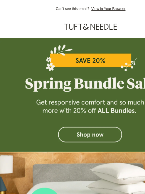 tuftandneedle newsletter: 🌸 Save 20% on all Bundles 🌸