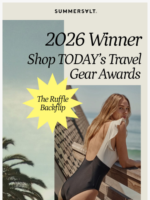 summersalt newsletter: ⭐️ Shop TODAY 2026 Winner ⭐️