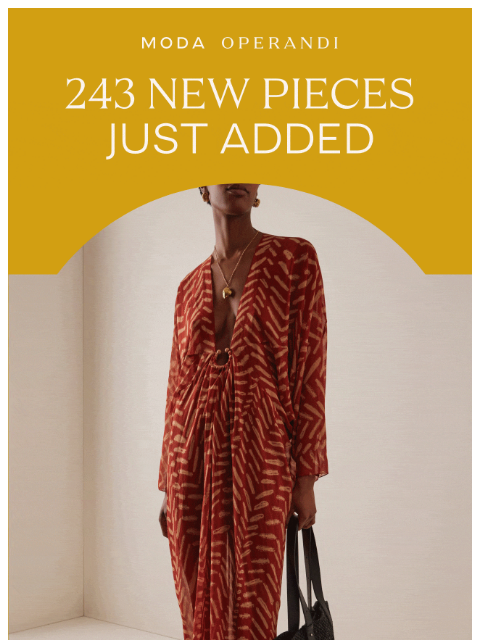 modaoperandi newsletter: The latest arrivals, all in one place