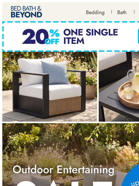 bedbathandbeyond newsletter: The vibe? You nailed it ✨