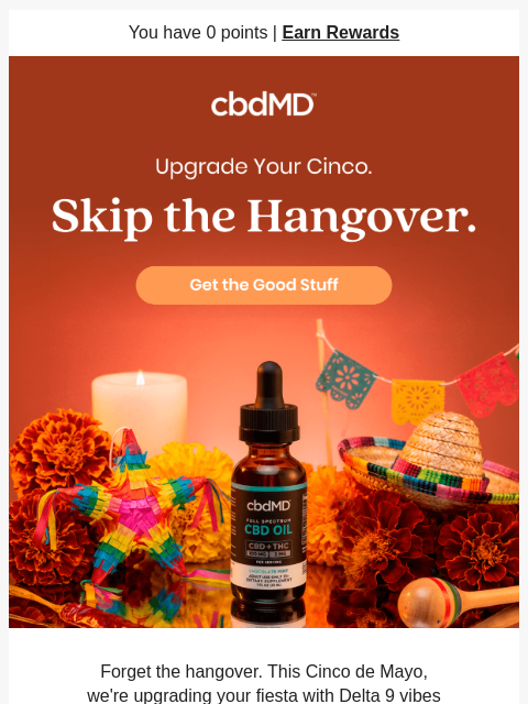 cbdmd newsletter: Your Cinco Upgrade Starts Right Here
