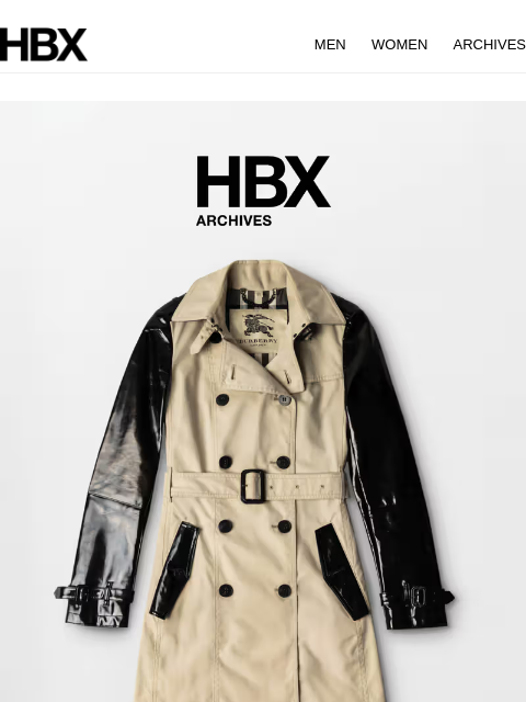 hbx newsletter: HBX Archives Preview: 24 Apr/9AM EST/9PM HKT Relea...