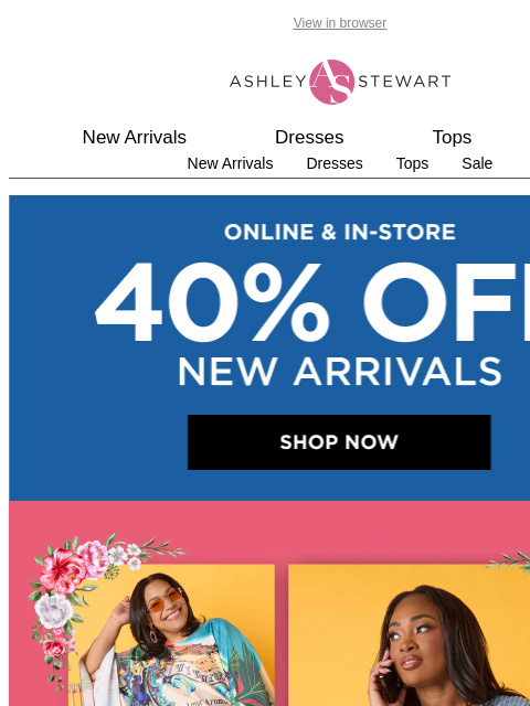 ashleystewart newsletter: IT’S 👏 ALL 👏 NEW 👏