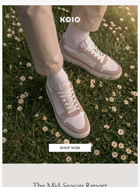 koio newsletter: The Season’s Essentials,Curated