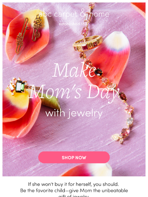 abchome newsletter: The Gift She Won't Give Herself