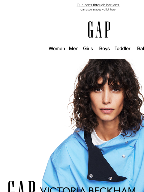 gap newsletter: Introducing Gap × Victoria Beckham