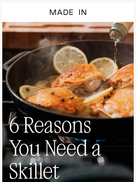 madeincookware newsletter: How many ways can one pan cook?