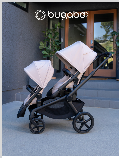 bugaboo newsletter: A second seat, on us