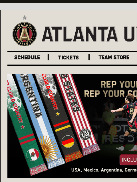 atlutd newsletter: Claim the Club & Country Pack