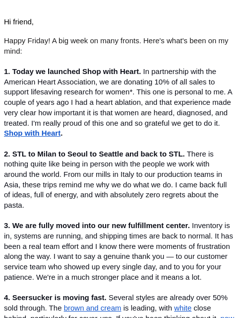 summersalt newsletter: From the heart ❤️ + a very big week
