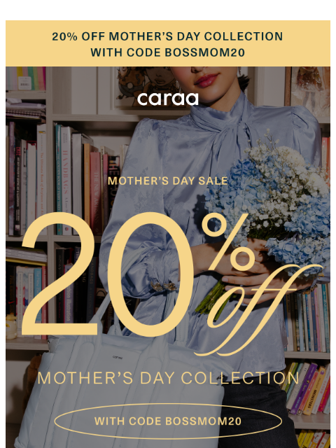 caraa newsletter: a little something for mom 💌