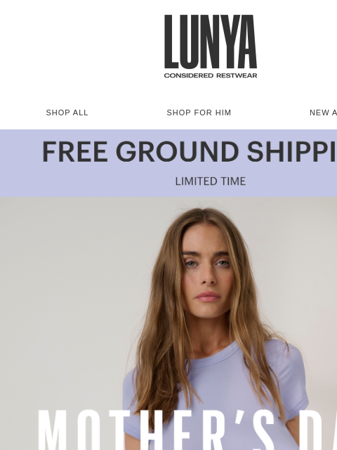 lunya newsletter: Mom’s Day Gift Guide