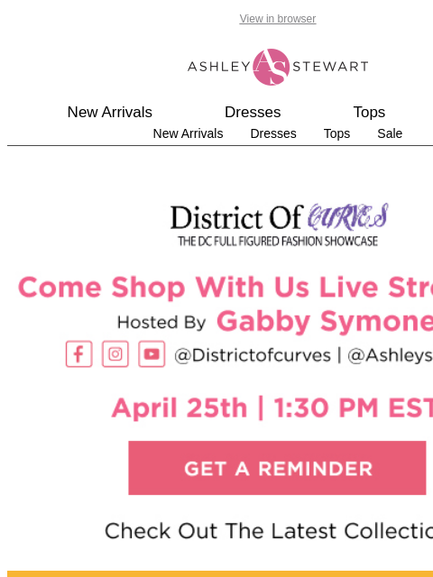 ashleystewart newsletter: Just in time for Mother's Day! NEW sets you've got...