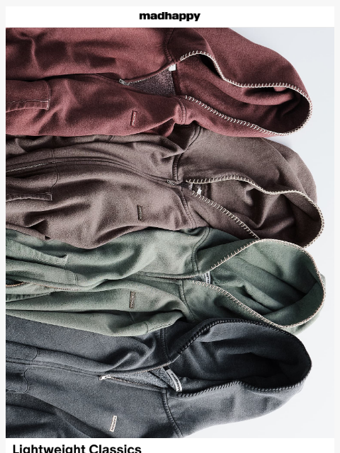 madhappy newsletter: Lightweight Classics