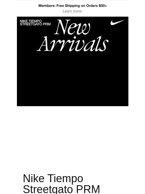 nike newsletter: New Arrivals