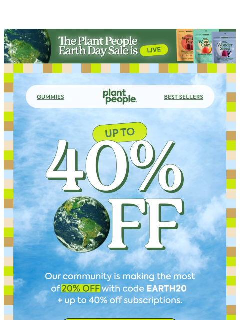 plantpeople newsletter: Earth Day community faves 🤩