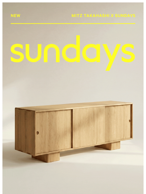 sundays-company newsletter: Introducing the Square Up Collection