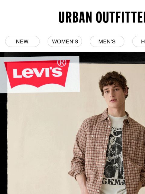 urbanoutfitters newsletter: New & fan-favorite denim from Levi’s®