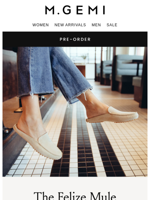 mgemi newsletter: Pre-Order The Felize Mule