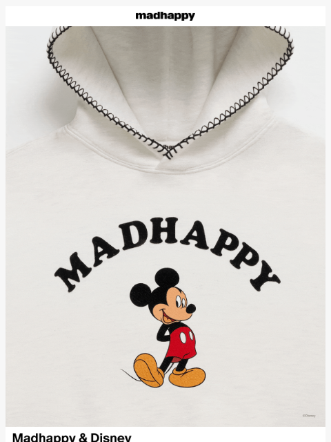 madhappy newsletter: Disney Cooper Fleece Hoodies