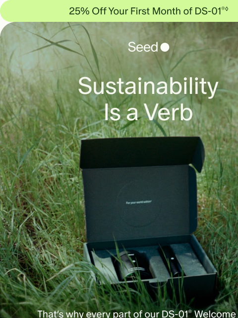seed newsletter: Rooted in sustainability.