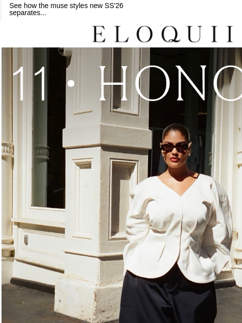 eloquii newsletter: Crescent Forms, à la @jocelyncorona_