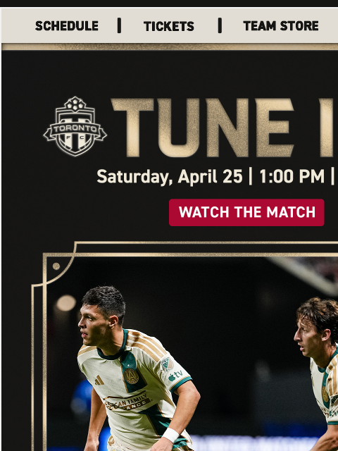 atlutd newsletter: It's Matchday | TODAY  1:00 pm