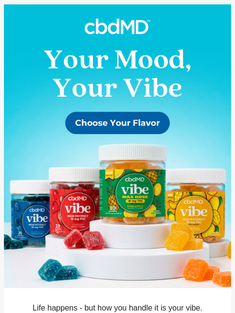 cbdmd newsletter: Get All Your Vibes Here