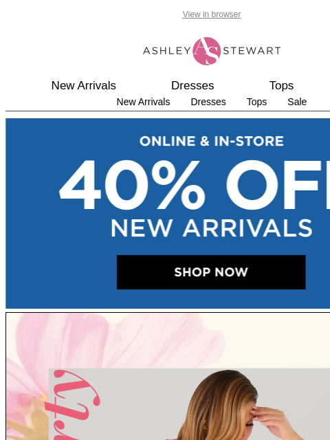 ashleystewart newsletter: Better than a bouquet 💐